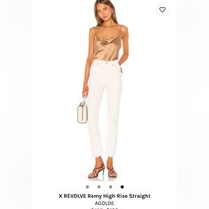 AGOLDE x Revolve Remy High Rise Straight Jean